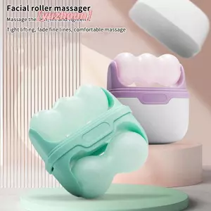 Con lăn đá hai đầu cho mắt bọng mắt Giảm đau nửa đầu và chấn thương nhỏ Con lăn Massage trị liệu lạnh mặt Chăm sóc da