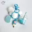 HFTOY Móc Khóa Dễ Thương Kem Bong Bóng Trà Bánh Quy Màu Hồng Móc Khóa Tình Bạn Dành Cho Người Bạn Thân Nhất Nữ Cô Gái Túi Xách Trang Sức Quà Tặng ~