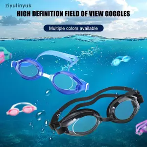 Ziyulinyuk Kính Bơi Chuyên Nghiệp Chống Tia UV Kính Silicon Có Thể Điều Chỉnh Kính Bơi Mềm Chống Thấm Nước Viền