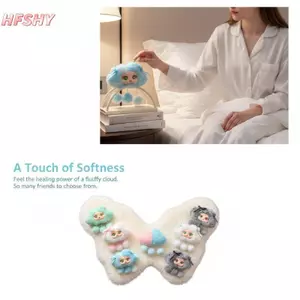 HFSHY Vinyl Mặt Mây Dễ Thương Sang Trọng Búp Bê Móc Khóa Mặt Dây Chuyền Thời Trang Bapa Trang Trí Cho Thiếu Niên Bé Gái Bé Trai Tốt Nghiệp Quà Tặng Nhỏ VN