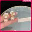 JASMINE 1 Cặp Hoa Ngọt Ngào Men Ngọc Trai Mặt Dây Chuyền Bông Tai Nữ Bé Gái Trang Sức Thời Trang Phụ Kiện Cá Tính Đa Năng Bông Tai JASMINE