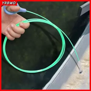 Bàn chải chà làm sạch YRBWD 300 / 500 / 1000cm, Bàn chải nạo vét ống dài 300 / 500 / 1000cm, lỗ thoát nước ống nước bền bỉ Loại bỏ bụi bẩn Chi tiết Công cụ làm sạch Cửa sổ trời tự động