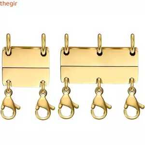 THEGIRL8B Lớp Vòng Cổ Kẹp, / Bạc DIY Vòng Cổ Tách, Lớp Nhiều Vòng Cổ Xếp Chồng Vòng Cổ Vòng Tay Tách Trang Sức Kết Nối Làm Đồ Trang Sức