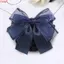 THEGIRL8B Hàn Quốc Bun Snood, Nơ Nữ Mùa Xuân Kẹp Nơ Tóc Bun, Vải Thanh Lịch Phong Cách Hàn Quốc Hairgrips Bao Lưới Mũ Đội Đầu Chuyên Nghiệp