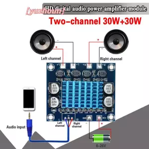 TPA3110 XH-A232 30W + 30W 2.0 Kênh Bảng khuếch đại công suất âm thanh nổi kỹ thuật số