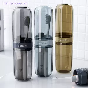Hộp Bảo Quản Bàn Chải Đánh Răng Cốc Nước súc Miệng Di Động Hộp Bảo Quản Kem Đánh Răng Bộ Đồ Vệ Sinh Đồ Dùng Du Lịch Cốc Bàn Chải Đánh Răng Di Động MỚI