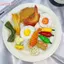 HFSHY Mới Lạ Thực Phẩm Giả Kẹp Tóc Thịt Heo Sườn Chien Cánh Đậu Thiết Kế Sáng Tạo Phụ Kiện Tóc Cho Nữ Mặc Hàng Ngày VN