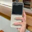 Ốp lưng GE Flip7 cho Galaxy Z Flip 7 Zflip7 Vỏ bảo vệ điện thoại trong suốt cho ZFlip 7 Shell VN