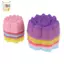 5 Khuôn Silicon Hoa Sen 3 / 5cm Khuôn Bánh Cupcake Muffin Nướng Nonsti Và Chịu Nhiệt Khuôn Bánh Silicon Có Thể Tái Sử Dụng ELWW