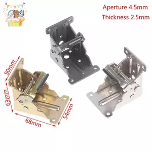 Bản lề gấp tự lạc 90 độ Chân bàn Ghế mở rộng Chân gấp Bản lề ELWW