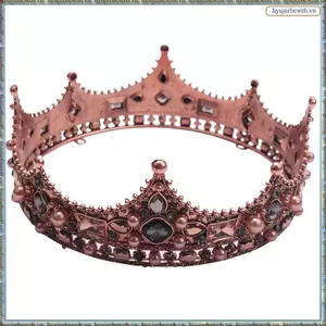 Vương Miện Cho Nam - Baroque Vintage Kim Cương Giả, Vương Miện Toàn Bộ Nam Cho Rạp Hát Dự Tiệc