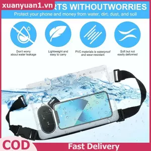 XUAN Quà tặng lý tưởng Chống thấm nước Fanny Pa Dây đeo thắt lưng có thể điều chỉnh Đóng kín để lướt sóng Kayak Thể thao dưới nước ngoài trời VN