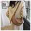 HFSHY Túi đeo chéo hình lưỡi liềm bằng da mềm thời trang Túi đeo vai Hobo thông thường có dây đeo có thể điều chỉnh sang trọng cho du lịch hàng ngày VN