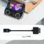 Cáp sạc USB C Bộ chuyển đổi phích cắm nữ GO Type C có đèn hướng dẫn