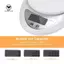 Cân điện tử LED kỹ thuật số di động 5kg / 1g mới Cân điện tử