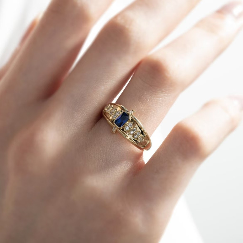 Women's Moissanite Wedding Ring by mkhhgt03.vn