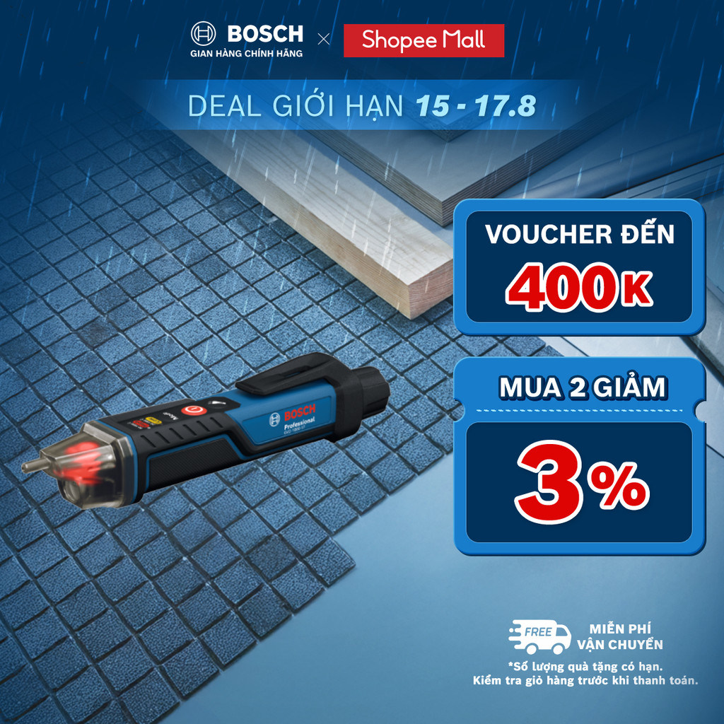 Bút thử điện Bosch GVD 1000-17