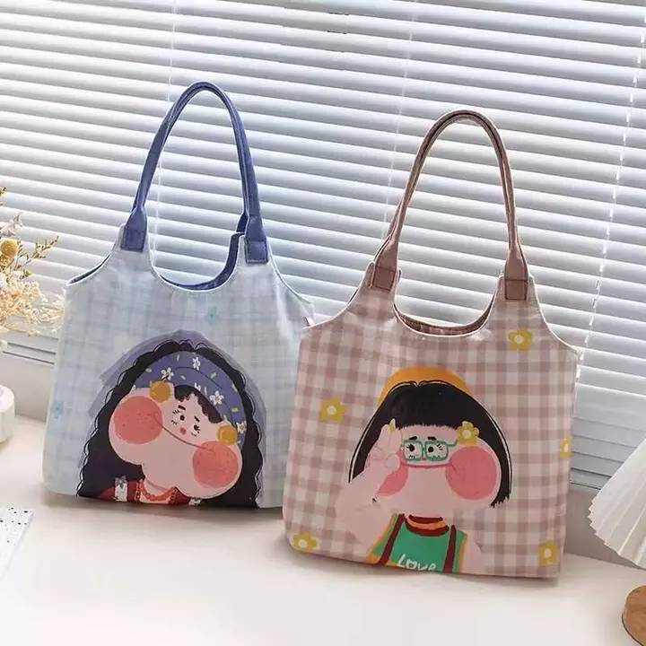 túi tote to túi tote có khóa kéo 2025 Phong Cách Mới Dung Tích Lớn Túi Vest Làm Việc Đi Lại Di Động Túi Đeo Vai Sinh Viên Mùa Hè Túi Tote X – 2