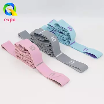 EXPO LIMIT Yoga Stretch Band, Dây đàn hồi đa giai đoạn Dây kháng lực Yoga, Dây co giãn co giãn phân đoạn Dây kháng lực 10 / 11 Lưới Yoga Dây thun Tập thể dục