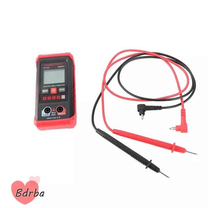 Đồng hồ vạn năng tự động BDRBA, Chức năng NCV 4000 Đếm Đồng hồ vạn năng kỹ thuật số, Chống quay số tự động thông minh Vỏ silicon ABS Đồng hồ vạn năng thông minh Sử dụng tại nhà