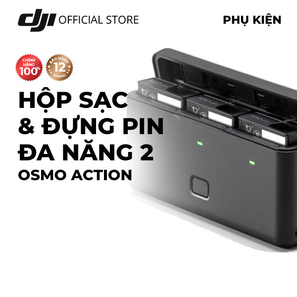 Hộp sạc pin đa năng 2 cho DJI Osmo Action