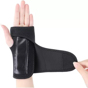 Nam Nữ Ngủ Đêm Cổ Tay Nẹp Có Nẹp Kim Loại Có Thể Tháo Rời Phù Hợp Với Tay Trái Cố Định Ống Cổ Tay Nẹp Cổ Tay Hỗ Trợ Cổ Tay Ổn Định Cổ Tay Dây Đeo Tay Cho Ngủ Ngòi