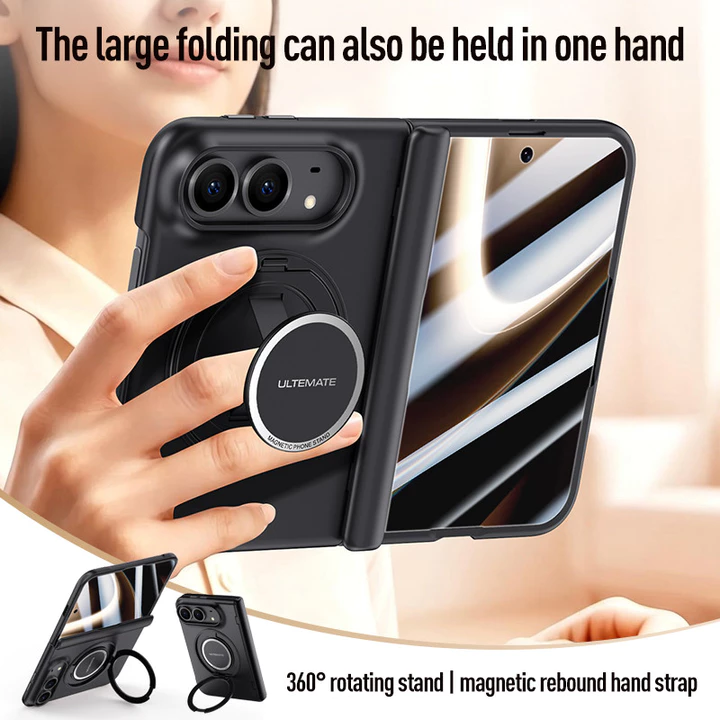 Ốp đeo tay có dây đeo từ tính xoay 360 mờ cho iPhone Ultra 18 lần chống sốc rộng cho Apple IPhone Ultra / IPhone Fold / IPhone Duo cho Vỏ tích hợp phim Magsafe