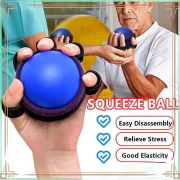Phục hồi chức năng đột quỵ Huấn luyện Grip Strength Ball Thực hành sức mạnh ngón tay Bóng tê liệt Bàn tay Phục hồi cơ Thiết bị tập luyện PU G
