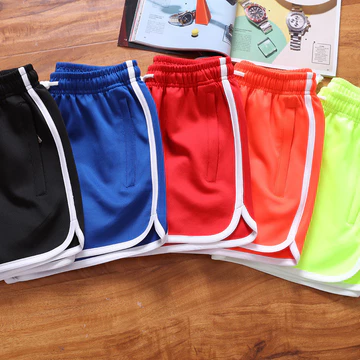 Quần short thể thao chạy bộ mùa hè cho cặp đôi, quần short ba phần phong cách Hàn Quốc, quần short mặc nhà mỏng thời trang, quần short đi biển nam, quần short hai phần.