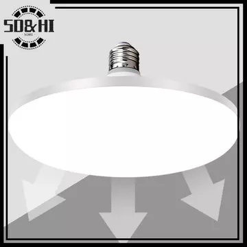 [SD & HI] Bóng đèn LED Đèn LED siêu sáng 12W 15W 20W 30W 50W 220V Đèn LED UFO Đèn LED trong nhà Đèn bàn chiếu sáng màu trắng ấm áp Đèn nhà để xe (vn)