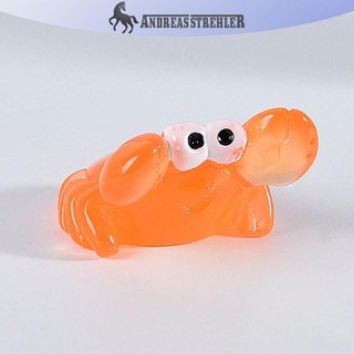 Onetimingfine Dạ Quang Nhựa Động Vật Biển Trong Bóng Tối Thu Nhỏ Đồ Trang Trí Cho Vườn Cá Phụ Kiện Nhà Búp Bê VN