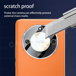 3 Miếng 3D Camera Bảo Vệ Ống Kính Phim Dành Cho Honor X9d X9c Smart X70 5G 2025 Trong Suốt Kính Cường Lực Bảo Vệ Toàn Diện Mặt Sau