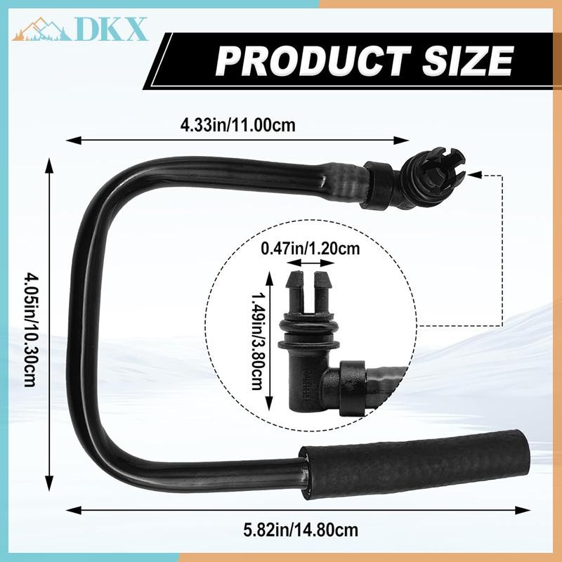 DKX 12619363 Crankcase Thông Gió Ống Van PCV Tích Cực Crankcase Cho Chevy Captiva Equinox GMC Địa Hình.