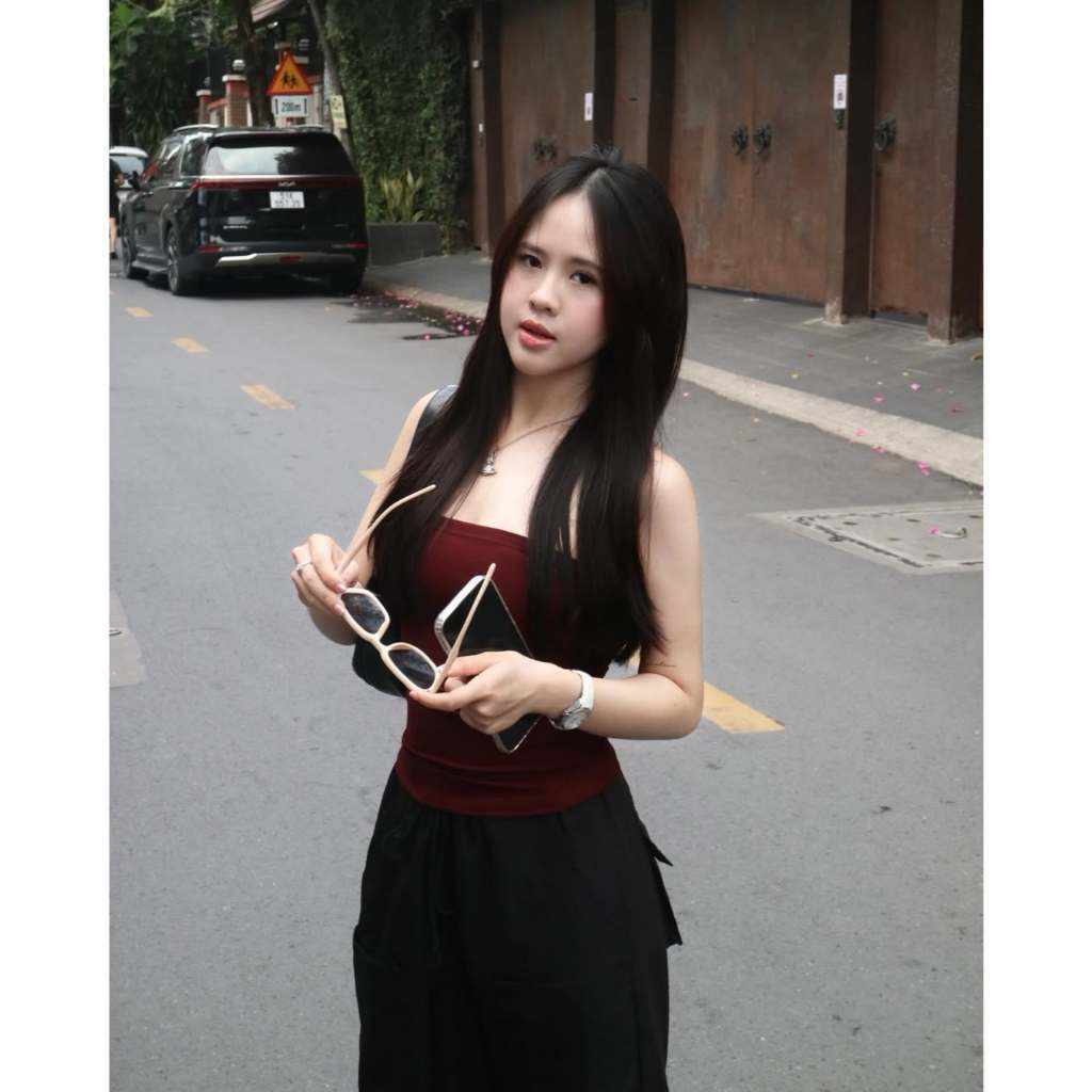 Áo Ống Trơn Basic Ôm Body Nhiều Màu Chất Liệu Cotton Mỏng Mát - Samsu.clothing_Saigon