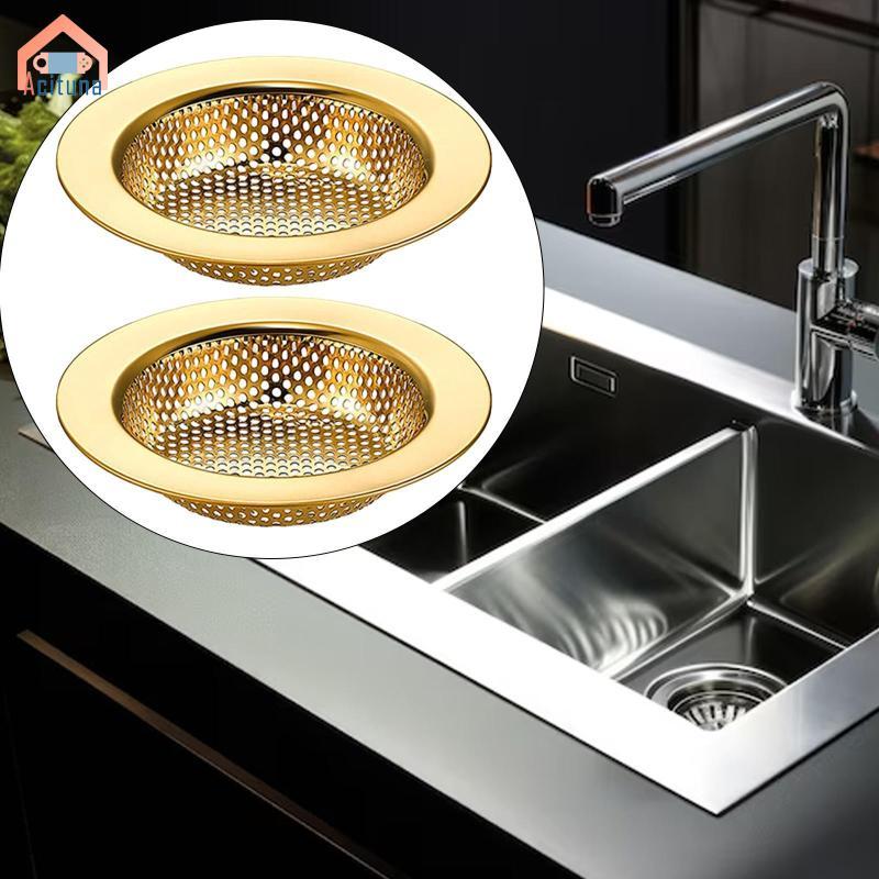 Bồn Rửa Nhà Bếp Lọc Lưới Thép Không Gỉ Chặn Giỏ Lọc Hiệu Quả Chống Tắc Thích Hợp Cho Nhà Bếp Nhà Hàng Bồn Rửa Gia Đình