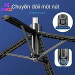R12 Mâm đỡ mới cho Máy ảnh điện thoại thông minh, Mâm đỡ với nút bấm Bluetooth, Giá đỡ que chụp ảnh tự sướng không dây k — ảnh 5