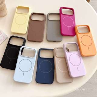 Ốp điện thoại silicon lỏng màu trơn thời trang cho iPhone 17 16 Pro Max 17 Air 17Pro Vỏ chống sốc mềm