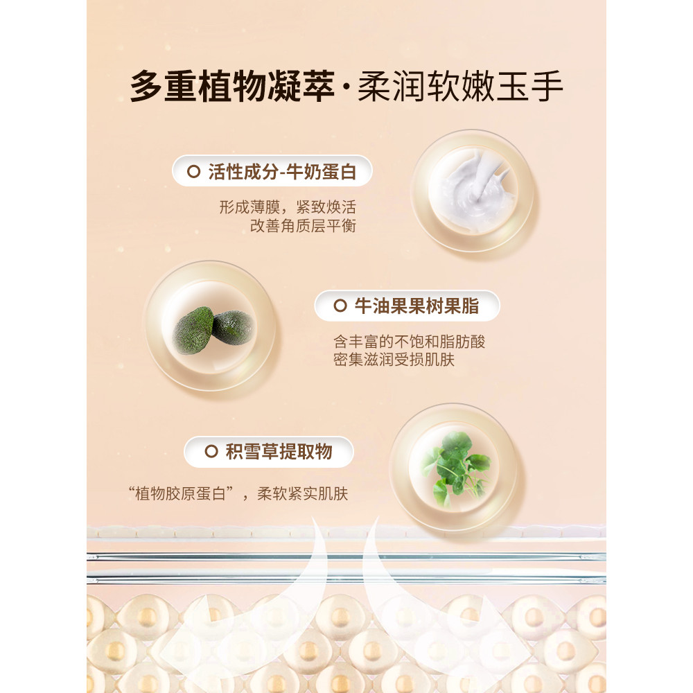 🔥 2025 🔥 Quà tặng có hàng sẵn kem da tay dưỡng ẩm da tay kem dưỡng da tay chân dưỡng da tay ✤Roomplus Longpas Hand Cream Dưỡng ẩm và dưỡng ẩm, không nhờn, dưỡng ẩm di động, làm trắng, chống đóng băng và chống khô nứt nẻ❋