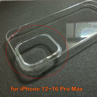 [JLK] Ốp Điện Thoại Trong Suốt Không Khung Mạ Sang Trọng Cho Apple iPhone 17 Pro Max 17 Air 16 15 Plus 16E Bảo Vệ Siêu Mỏng Macro Pore Vỏ PC Cứng