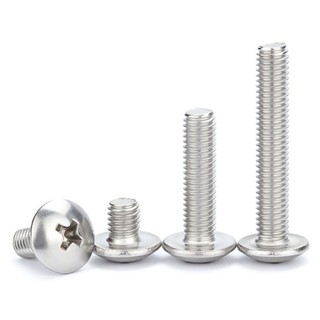 Ốc Vít inox đầu dù pake Inox 304, Bu lông đầu dù pake inox  M2 / M2.5 / M3 / M4 [JYD-ZZ-Z]