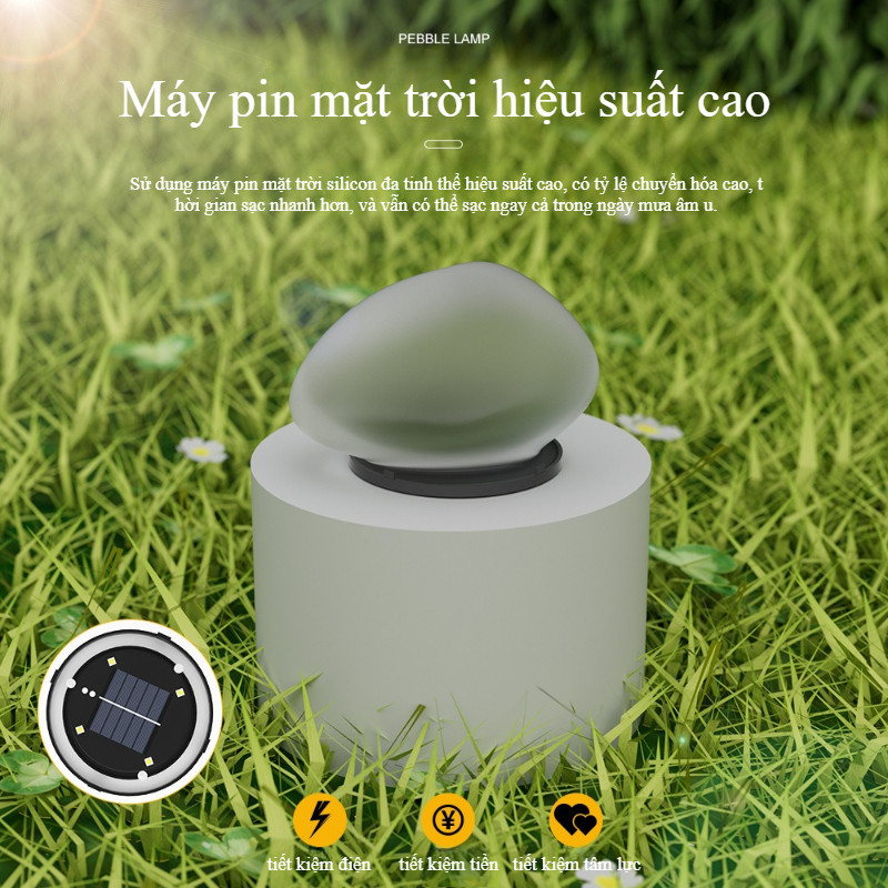 Đèn năng lượng mặt trời, Đèn năng lượng mặt trời LED tự động bật / tắt, chống nước, bền bỉ, Trang Trí Sân Vườn
