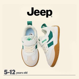 JEEP Giày Trẻ Em Velcro Lưới Bé Trai Bé Gái Đế Mềm Chống Trơn Trượt Hợp Thời Trang Thoáng Mát Giày Thể Thao