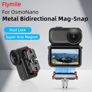 Dành Cho DJI Osmo Nano Từ Tính Phát Hành Nhanh Đế Máy Ảnh Thể Thao Hai Móng Vuốt Gấp Mở Rộng Giá Đỡ Phụ Kiện