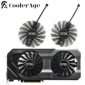 I95MM FD10015H12S 0.55A GTX1080Ti GPU Cooler Cho Palit GTX 1080 Ti Super JetStream Card Đồ Họa Quạt Làm Mát *