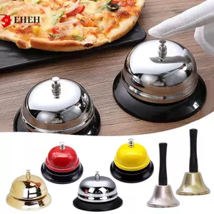 Chuông để bàn phục vụ bằng kim loại cổ điển cho nhà hàng, khách sạn, trò chơi, quán cà phê Chuông tay cầm tay đa chức năng VN