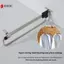 Thanh đựng quần áo Đường ray treo kim loại có thể gập lại có thể điều chỉnh cho tủ quần áo Người sắp xếp tiết kiệm không gian Sấy Ras VN