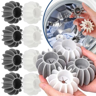 Bóng giặt bằng silicon có thể tái sử dụng - Bóng làm sạch quần áo chống cuộn dây - Máy giặt Máy bắt tóc cho thú cưng