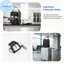 Pufangbliss Túi Giày Thoáng Khí Hai Lớp Chống Bụi Tổ Chức Di Động Cho Thể Thao Tập Gym Du Lịch Giữ Giày Riêng VN