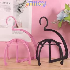 TMOY Chất Lượng Cao Tóc Giả Đứng Mũ Nhựa Hiển Thị Tóc Giả Đứng Giá Đỡ Cho Tóc Nối Dài Tóc Giả Bla Tím Tóc Giả Móc Treo Đứng Giá Đỡ TMOY