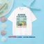 （Giao hàng 24h）Angela Áo Thun Unisex Cotton Premium In Hinh Paradise | Nam Nữ Bé Trai Bé Gái | Form Suông Mềm Mát#5
